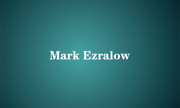 Mark Ezralow