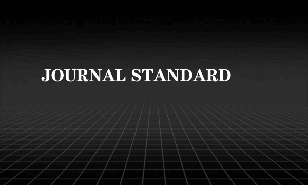 JOURNAL STANDARD