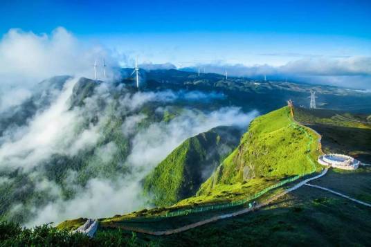 贵州六盘水乌蒙山国家地质公园