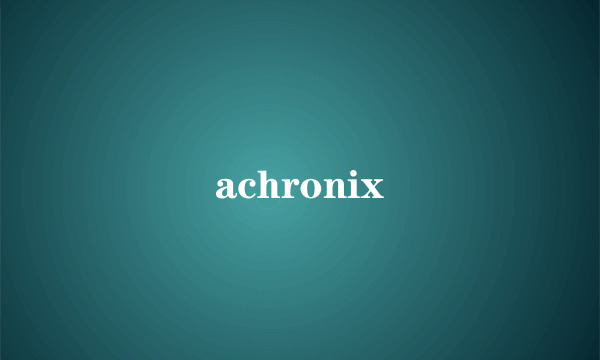 achronix