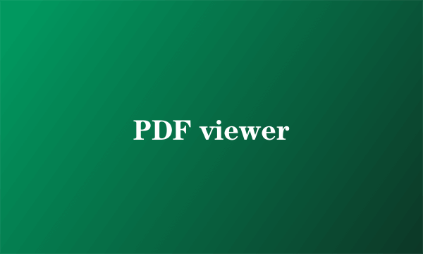 PDF viewer