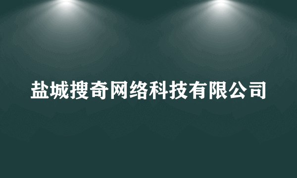 盐城搜奇网络科技有限公司