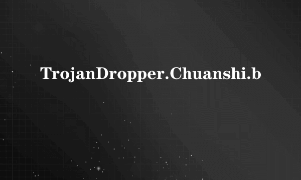 TrojanDropper.Chuanshi.b