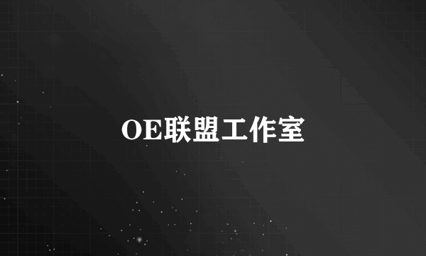 OE联盟工作室