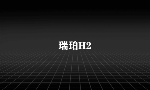 瑞珀H2