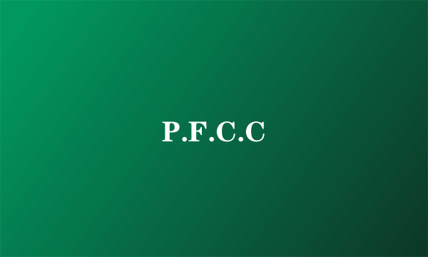 P.F.C.C