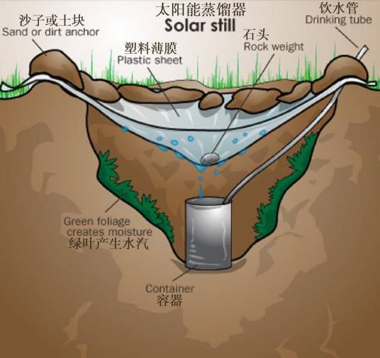 太阳能海水蒸馏器