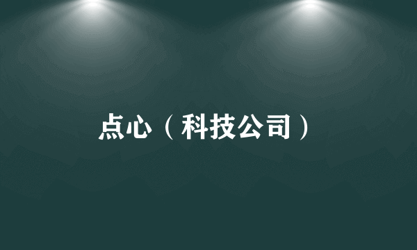 点心（科技公司）