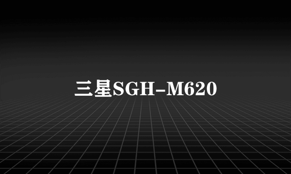 三星SGH-M620