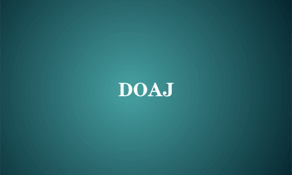 DOAJ