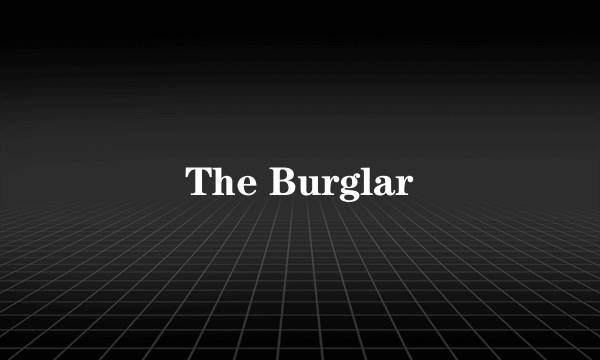 The Burglar