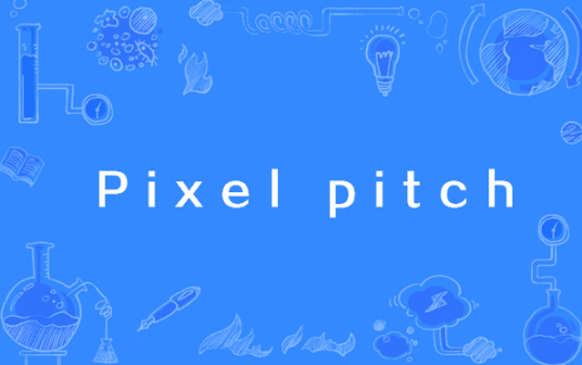 Pixel pitch