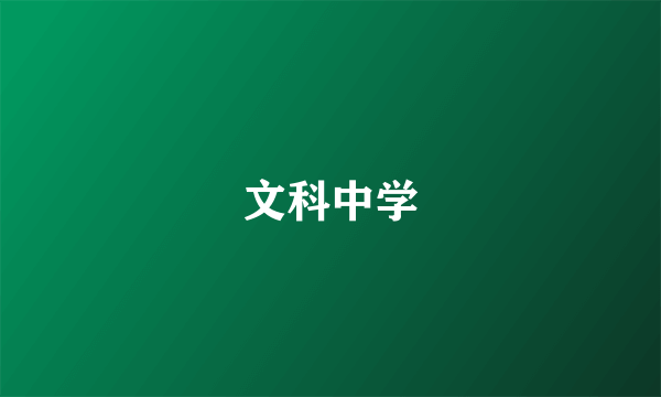 文科中学