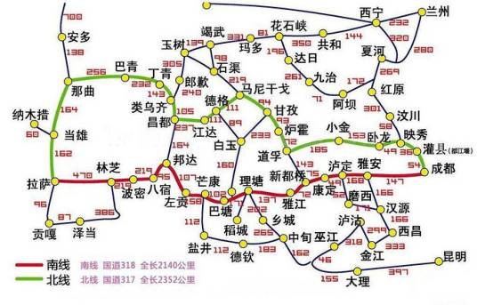 进藏路线