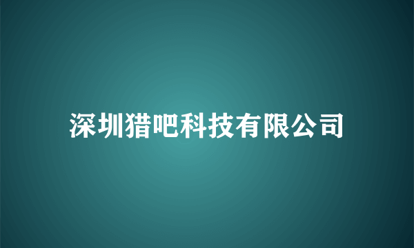 深圳猎吧科技有限公司