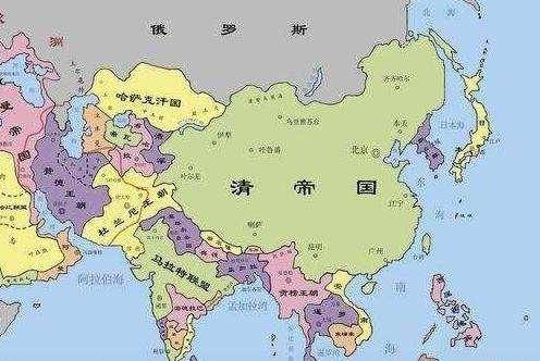 大清全地图