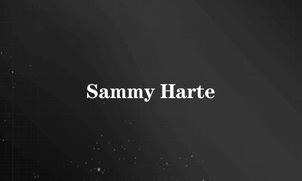 Sammy Harte