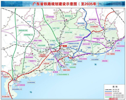 粤西地区铁路网规划布局研究