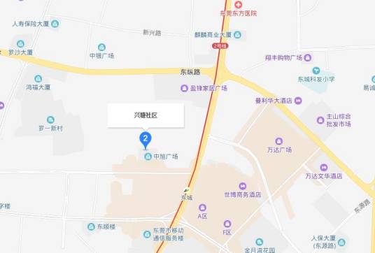 兴塘社区（广东省东莞市莞城街道下辖社区）