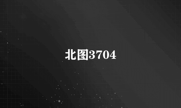 北图3704