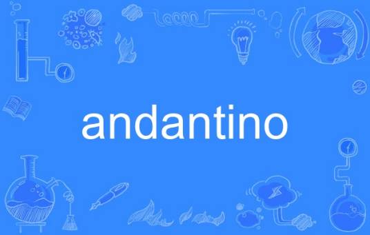 andantino