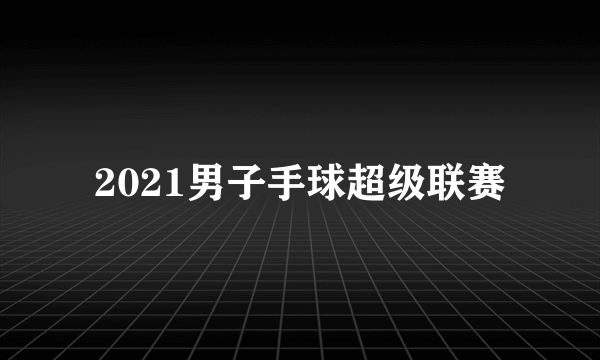 2021男子手球超级联赛