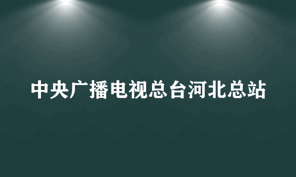 中央广播电视总台河北总站