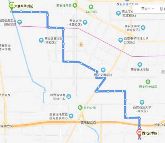 西安公交253路