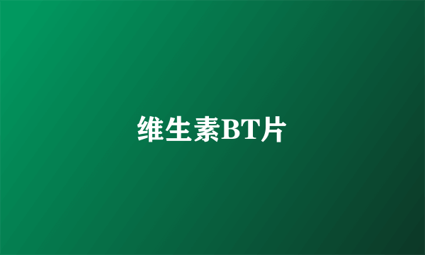 维生素BT片