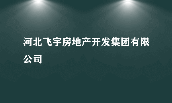 河北飞宇房地产开发集团有限公司