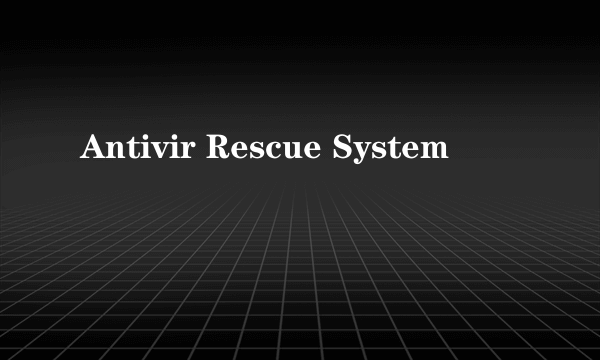 Antivir Rescue System