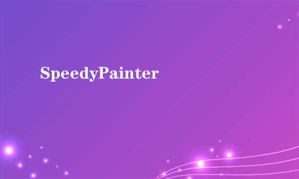 SpeedyPainter