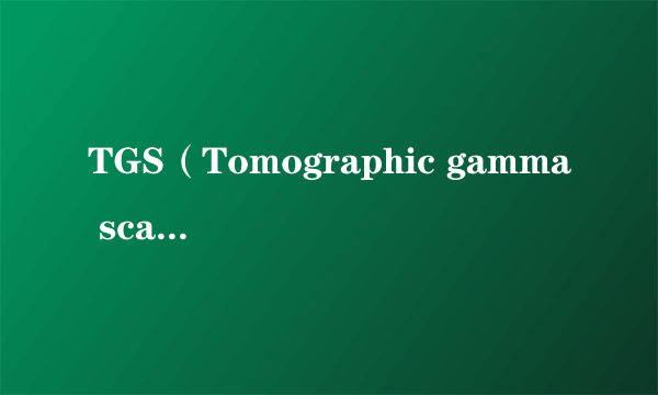 TGS（Tomographic gamma scanning）