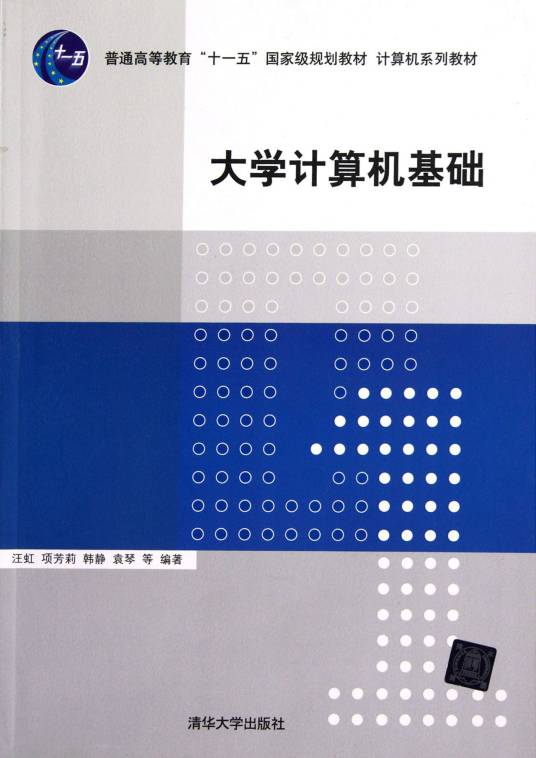 大学计算机基础（2012年汪虹、项芳莉、韩静、袁琴等编写，清华大学出版社出版的图书）