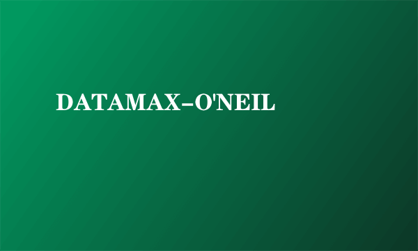 DATAMAX-O'NEIL