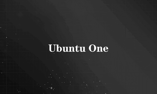 Ubuntu One