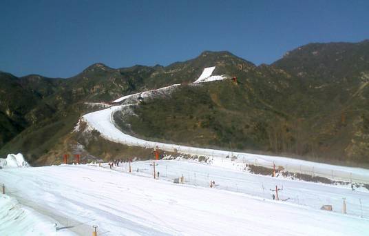 郑州桃花峪生态滑雪场