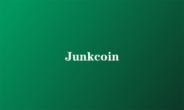 Junkcoin