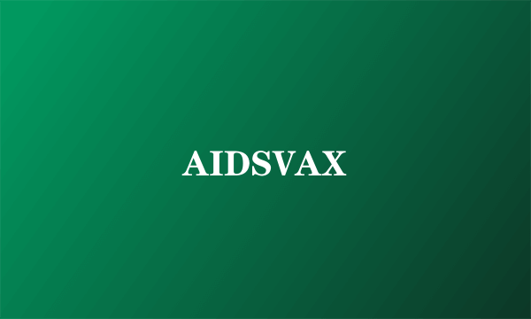 AIDSVAX