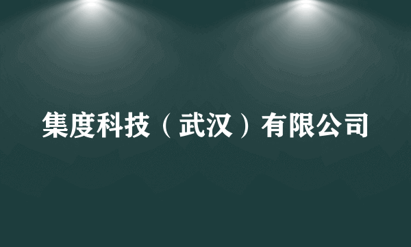 集度科技（武汉）有限公司