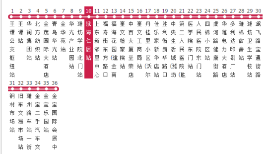 潍坊公交15路