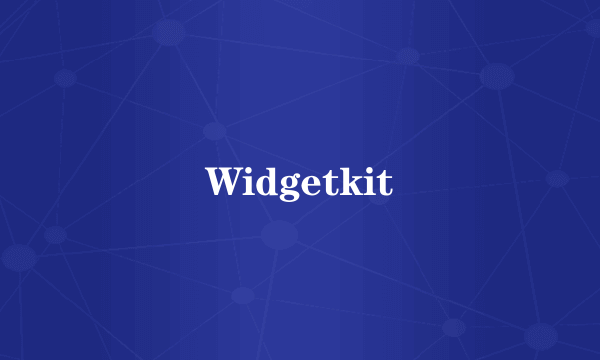 Widgetkit