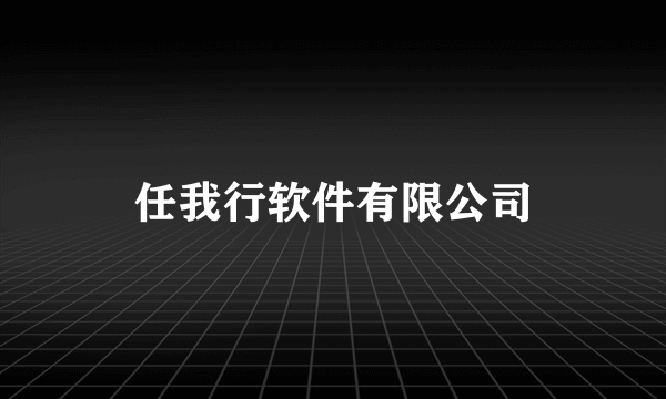 任我行软件有限公司