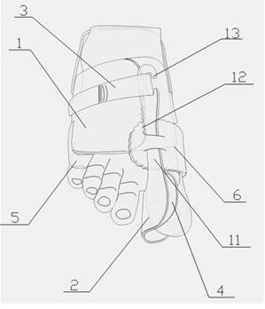 三维压强拇外翻矫正器