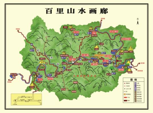 延庆百里山水画廊骑行线路