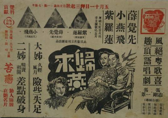 归来燕（1948年冯志刚、冯一苇执导的喜剧电影）