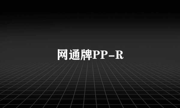 网通牌PP-R