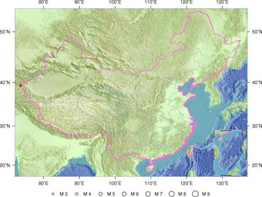 8·10阿克陶县地震