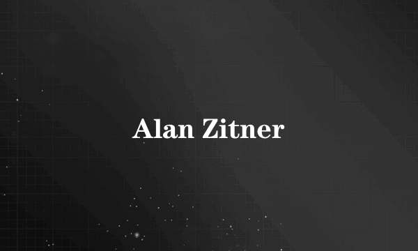 Alan Zitner