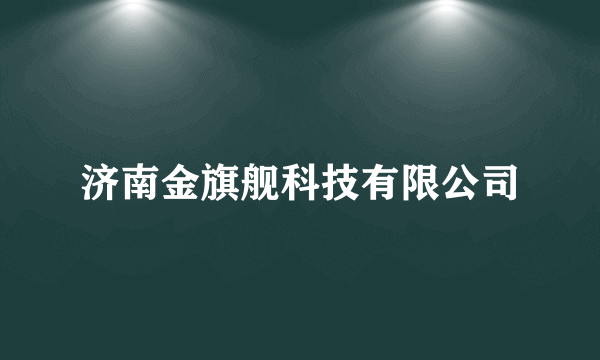 济南金旗舰科技有限公司